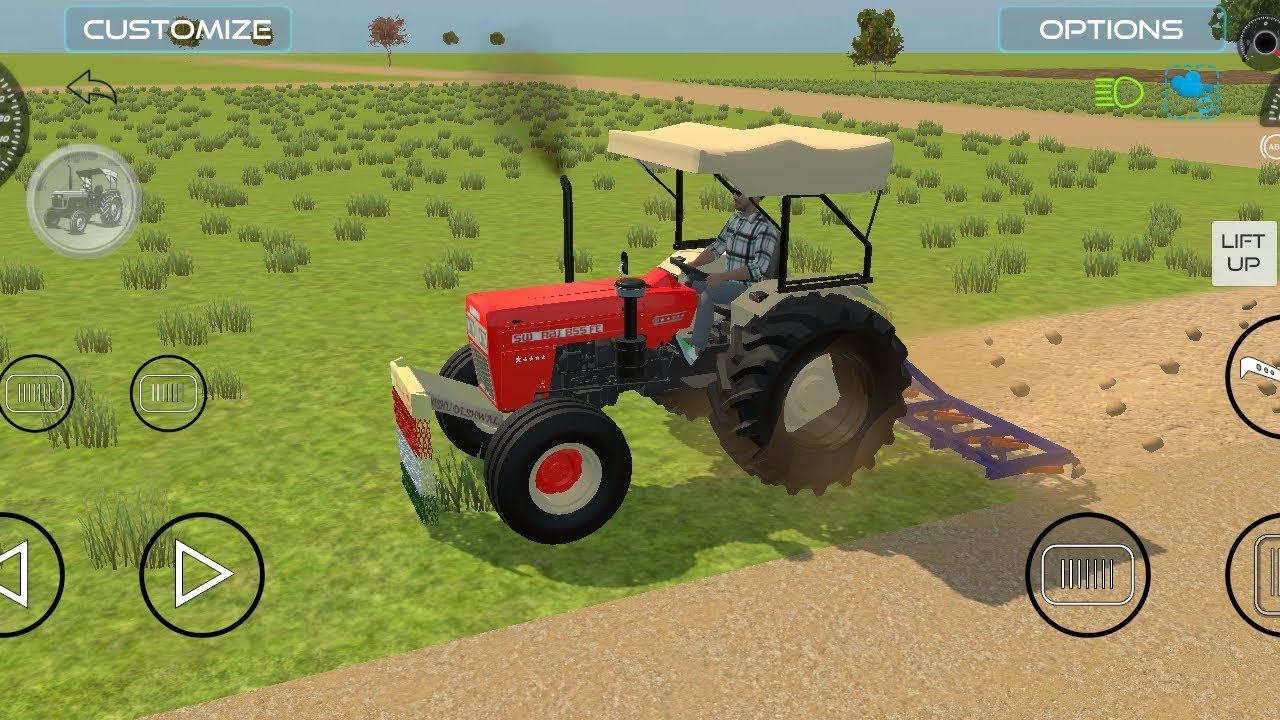🚜🌾Tractor jutaai kar raha hai, kheton mein taiyaari ho rahi hai,Dharti maa ki god mein, gehun ki bow