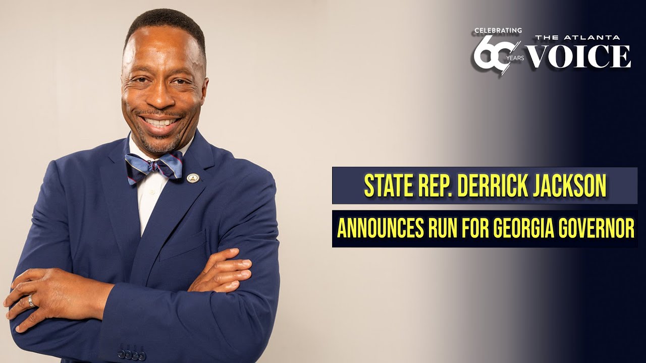 Georgia State Rep. Derrick Jackson Enters 2026 Georgia Governor's Race