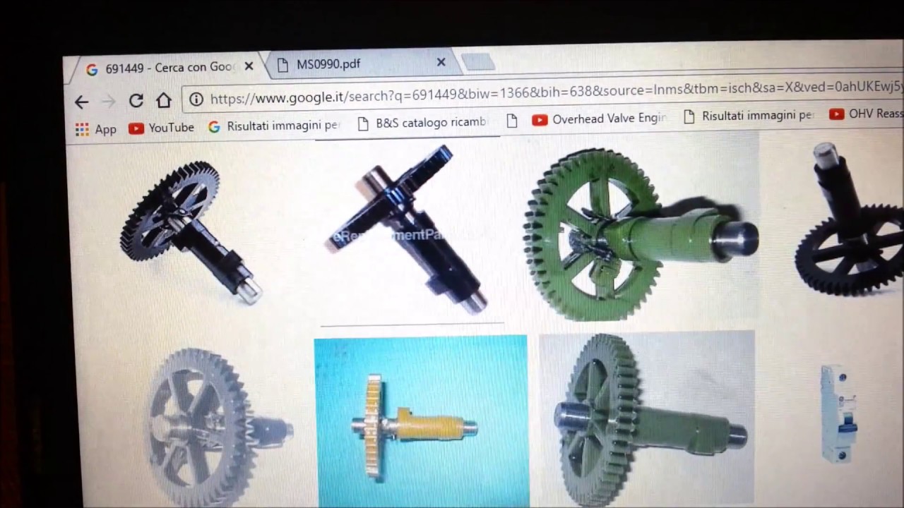 Come trovare parti di ricambio di un motore