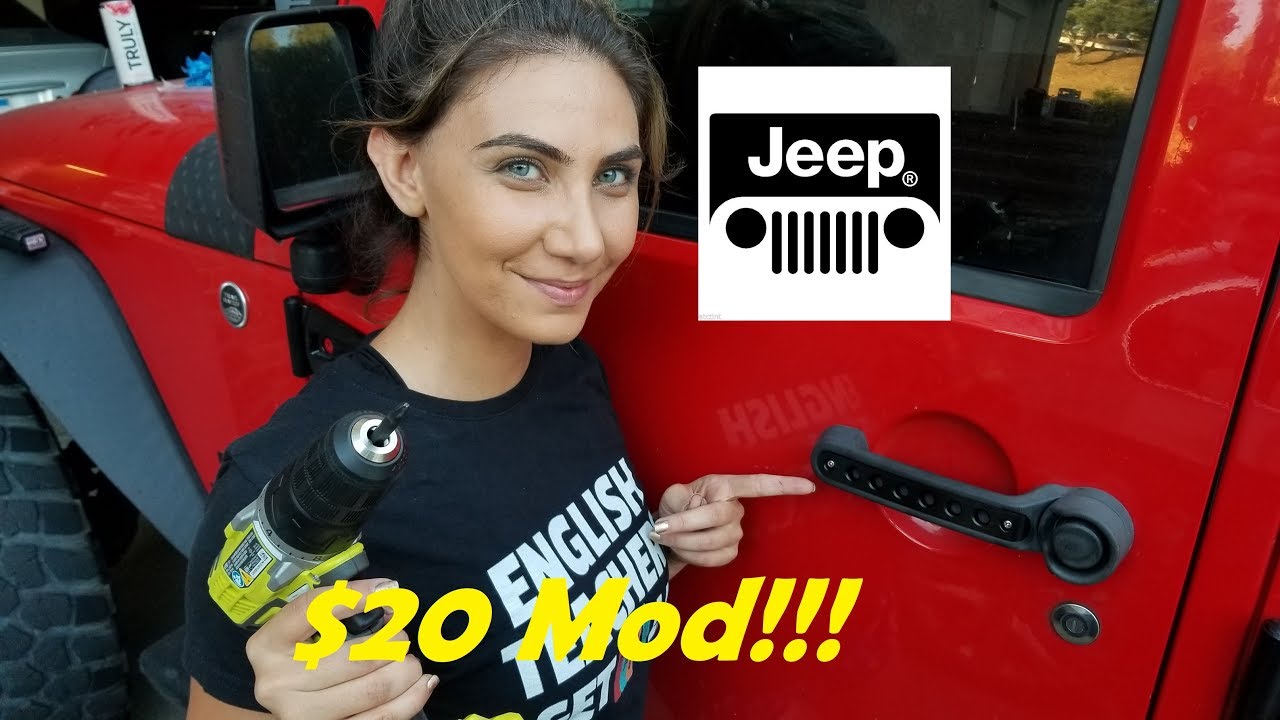 The JK Wrangler Mods Continue!!!! Our new favorite $20 Mod!!
