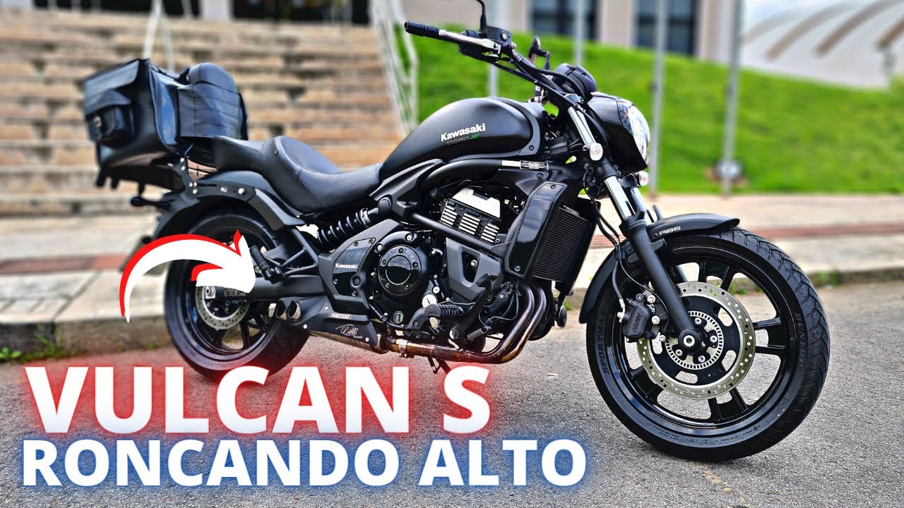 ACELERANDO FORTE A VULCAN S COM ESCAPAMENTO FIRETONG