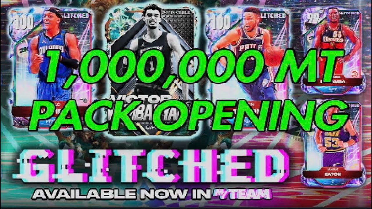 1,000,000 MT GLITCHED PACK OPENING | NBA 2K25 MyTeam #NBA2K