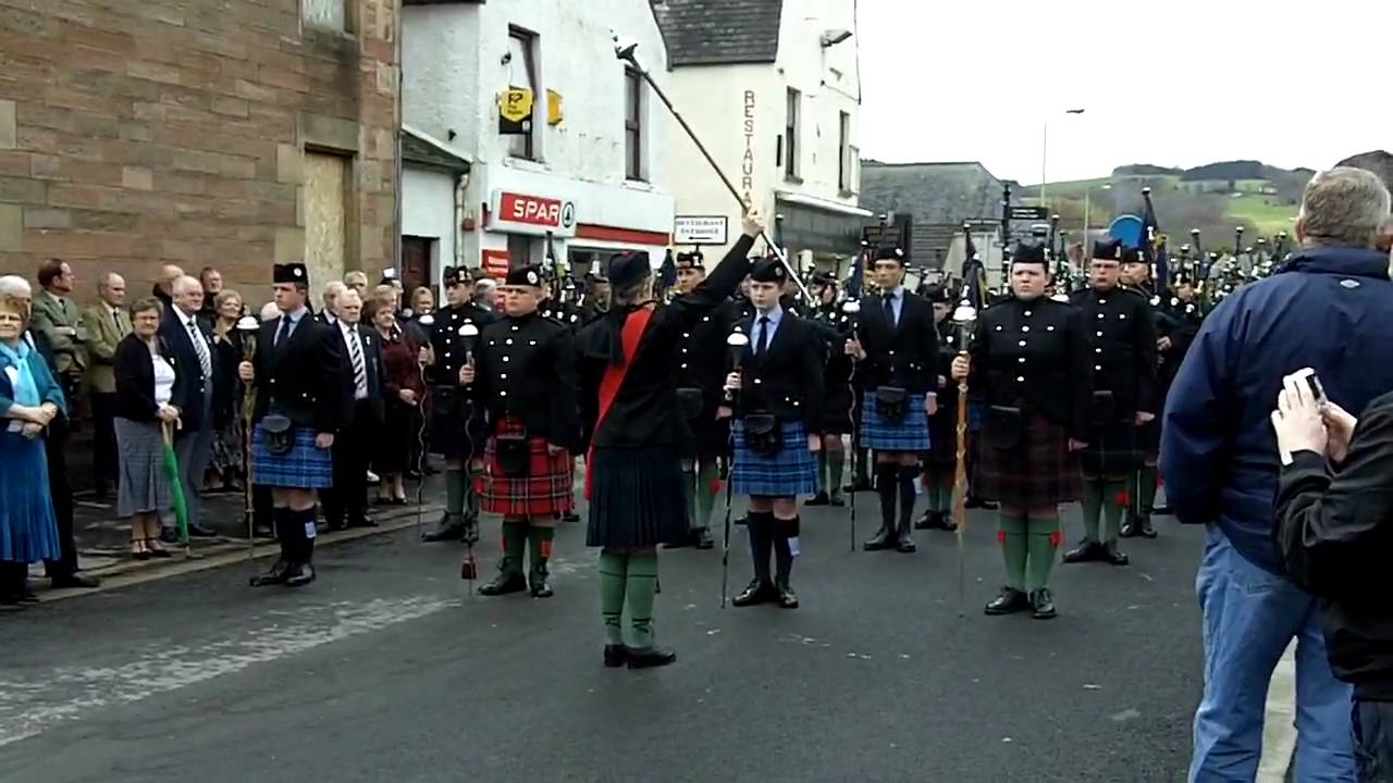 CADET DAY-dingwall-high street-ross-shire- MOV--friday--9th-april-2010