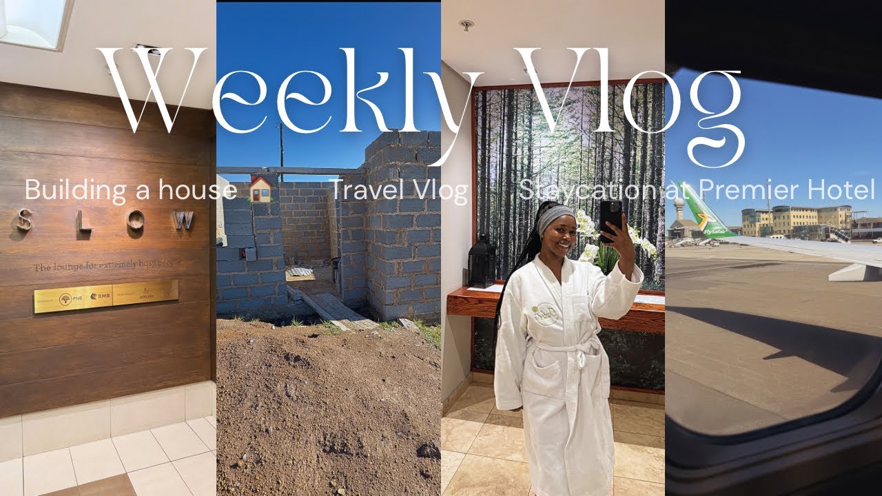 Weekly #vlog | Building a House🏠 for my Mother |Travel with me to East London|Staycation & many more