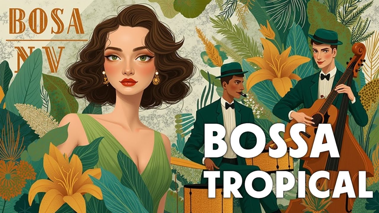 Vintage Tropical Bossa Nova Music 2025 | Brazilian Jazz for a Calm and Peaceful Atmosphere