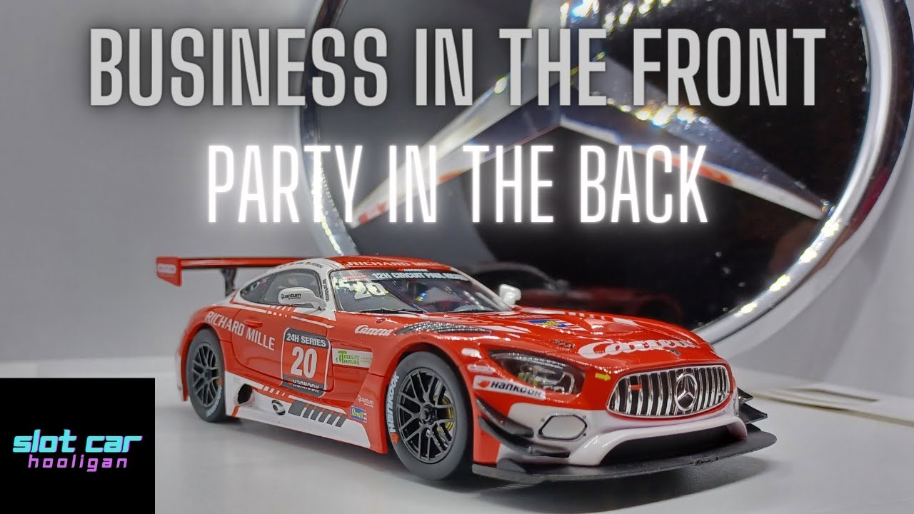 Carrera Digital 132 Mercedes-AMG GT3 | Looks & Laps | Cinematic Shots | Slot Car Music Video