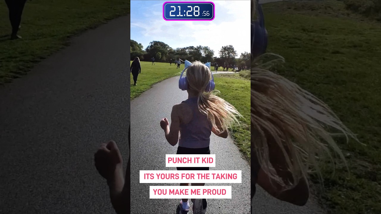 9 Year Old Girl hits 
