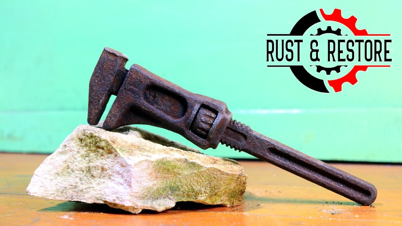 ASMR Tool Restoration – Vintage Wrench Hammer Brought Back to Life 🔧🔨