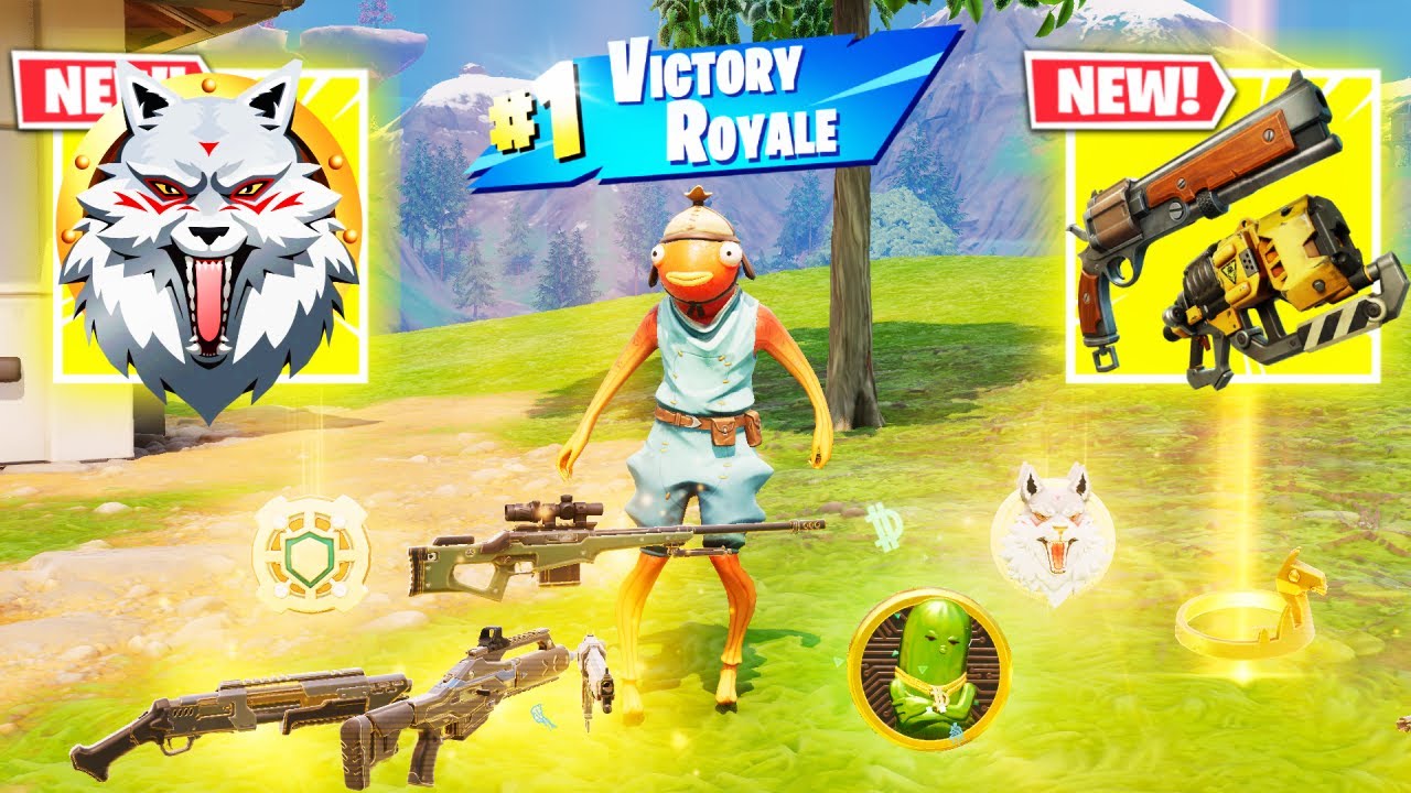 FISHSTICK vs 3 NEW MEDALLIONS & MYTHIC’S CHALLENGE - (Fortnite Chapter 6 Season 2)