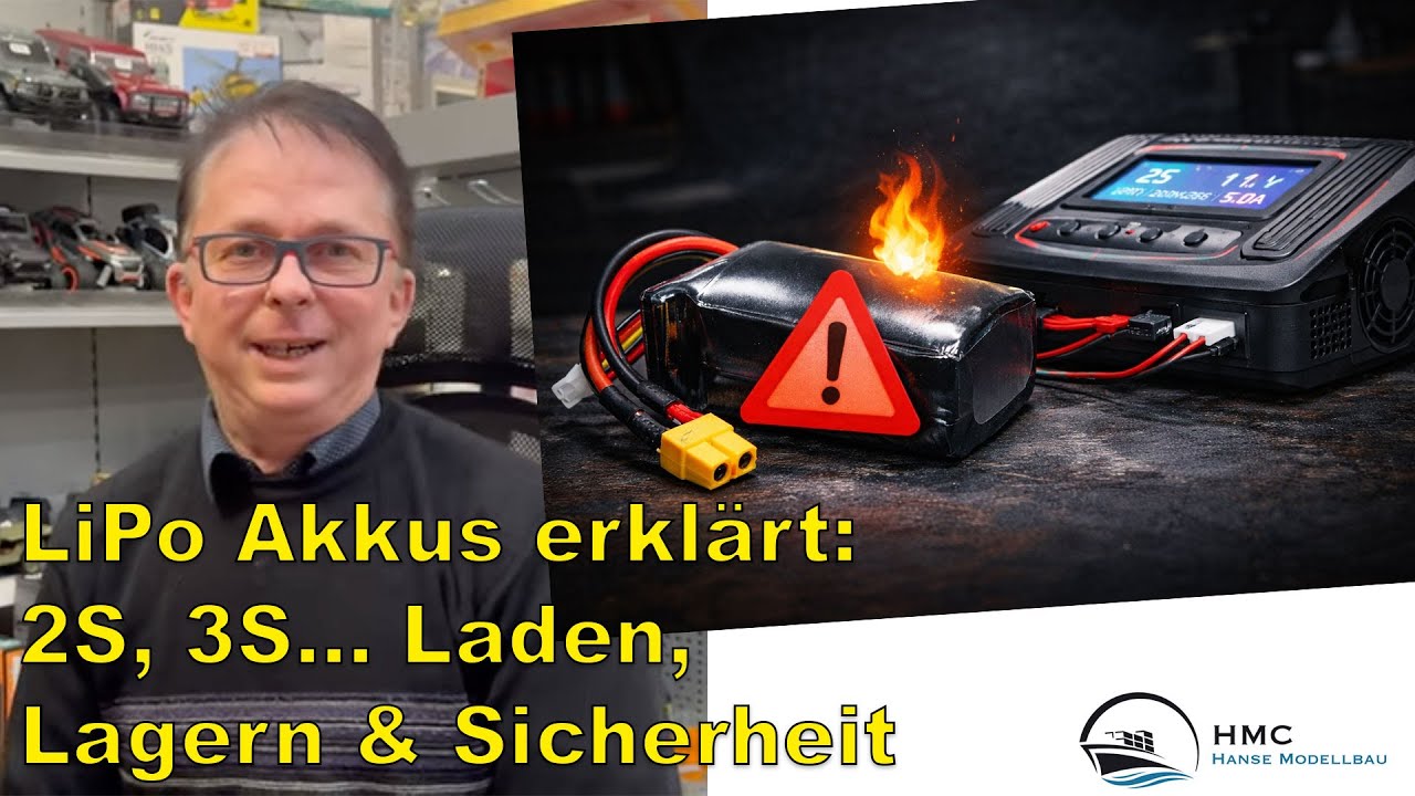 LiPo Akkus erklärt: 2S, 3S, Laden, Lagern & Sicherheit