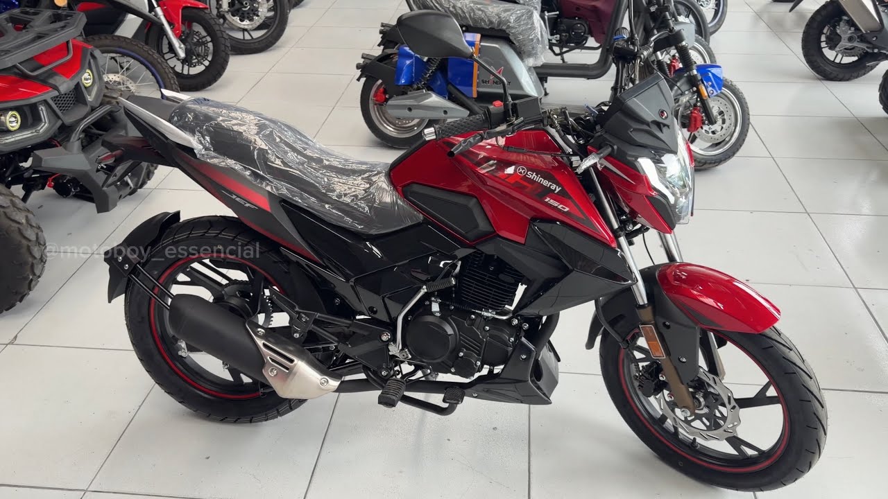 NOVA SHI JEF 150 2026 EM DETALHES + PREÇO 