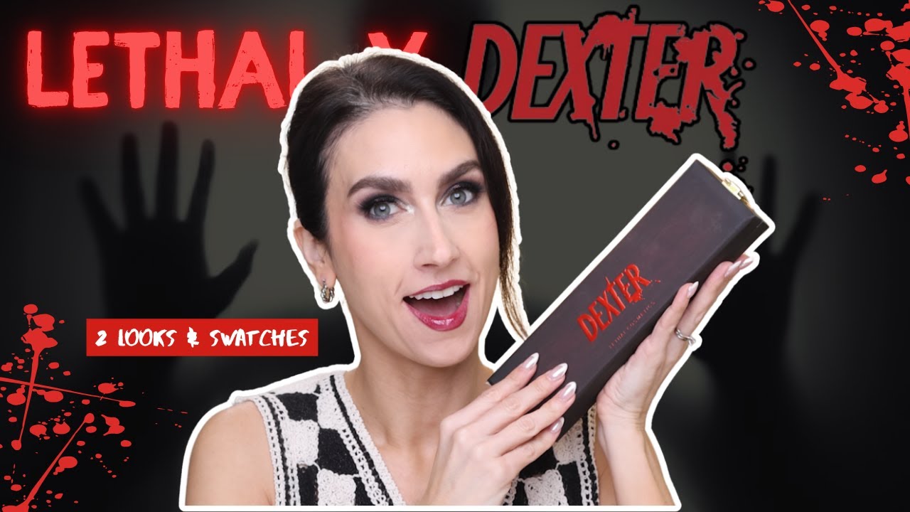 2 Looks with the new 🩸💉 LETHAL COSMETICS X DEXTER COLLECTION! | New Indie Makeup