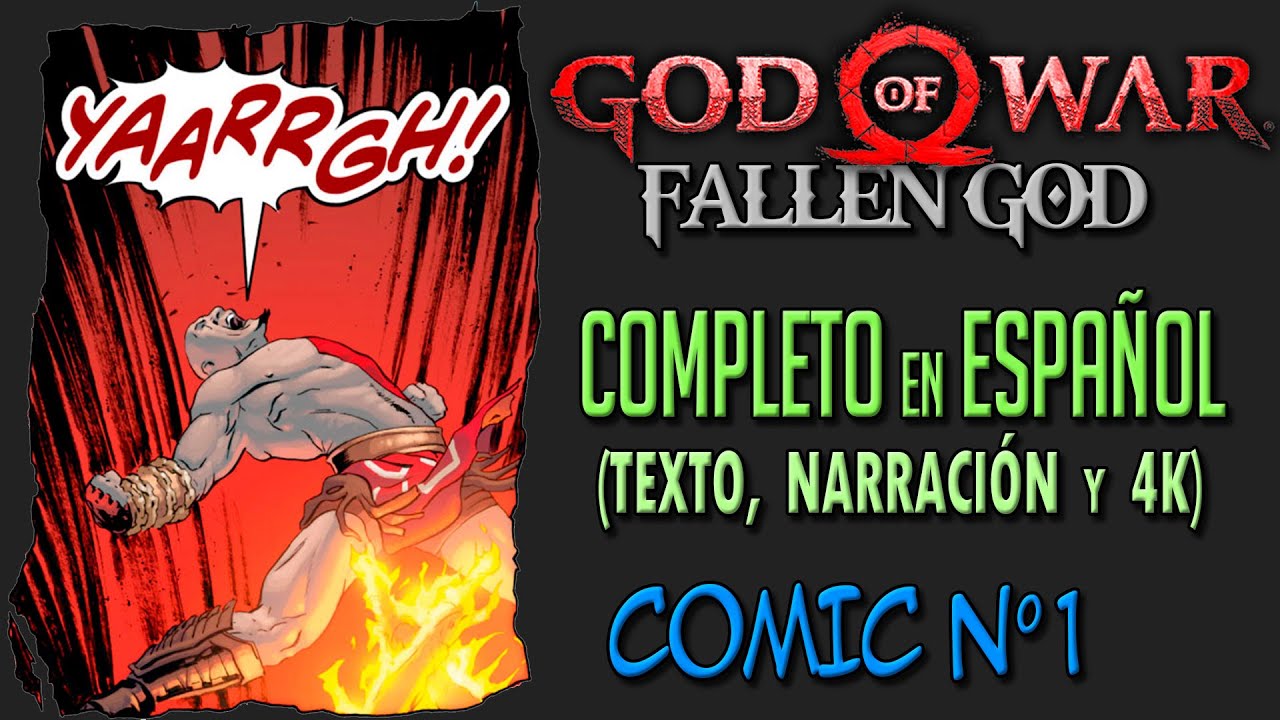 🔥GOD OF WAR: Fallen God | COMPLETO en ESPAÑOL (Texto y Voces) + 4K😲BRUTAL!