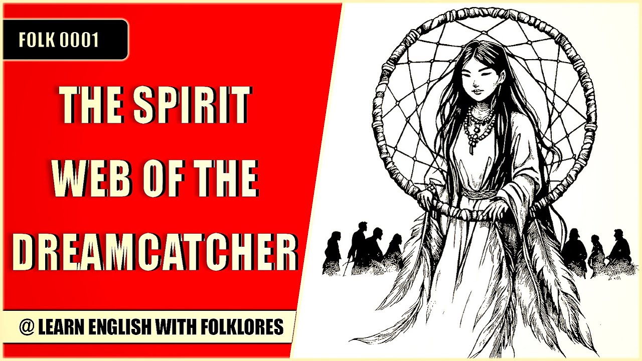 🕸️🌙 The Dreamcatcher’s Spirit Web 🪶 Timeless Indigenous Folklore | 📘 Learn English through Folklore