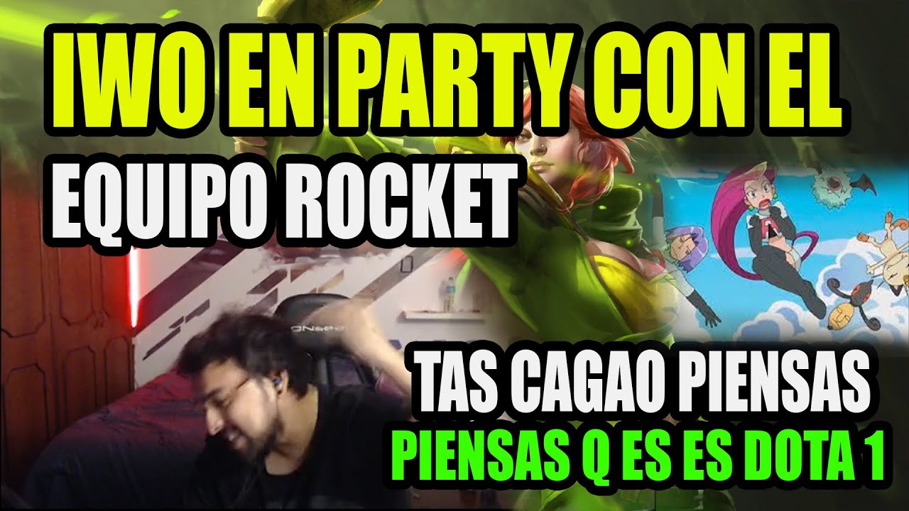 IWO SE BURLA DEL EQUIPO ROCKET 