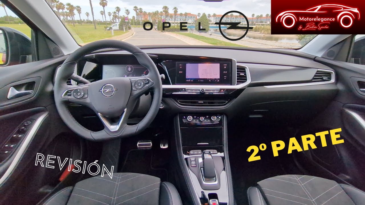 OPEL Grandland - 2022 | Review en español (2º Parte: espacio interior, luces, tecnología, etc.)