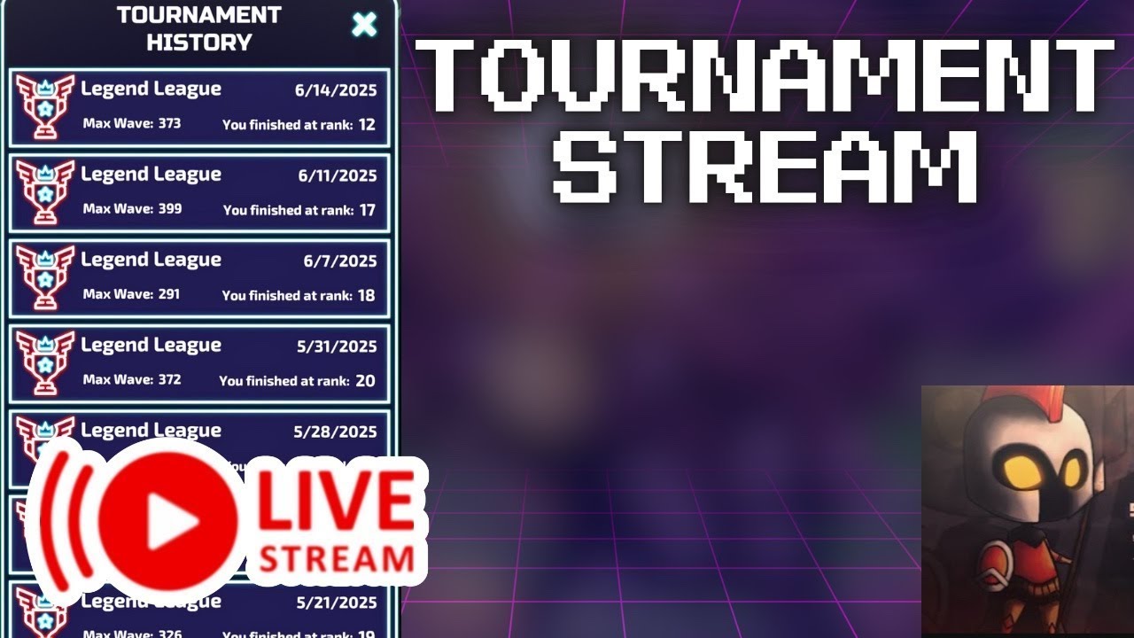 Tournament Run 1/7/2026! (The Tower Idle Tower Defense)