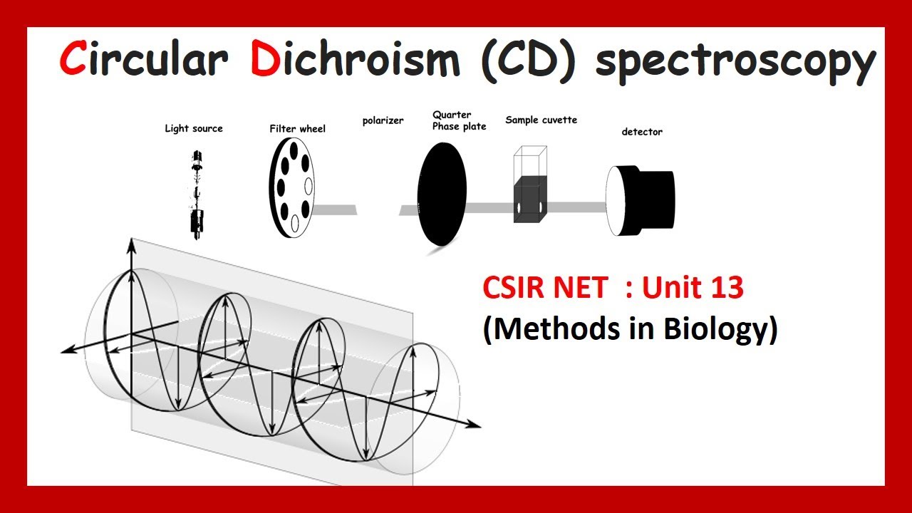 Circular Dichroism (CD spectroscopy) CSIR NET | GATE | IIT JAM | JNU