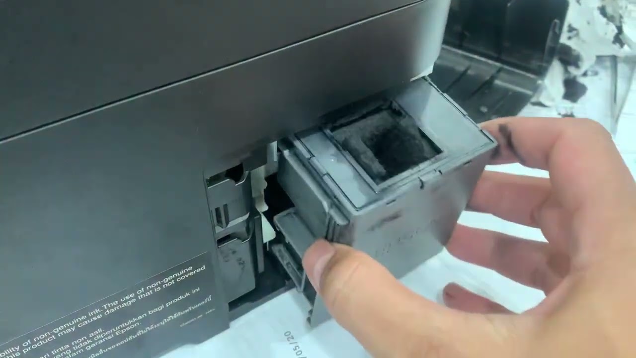 L3550, reset ink pad