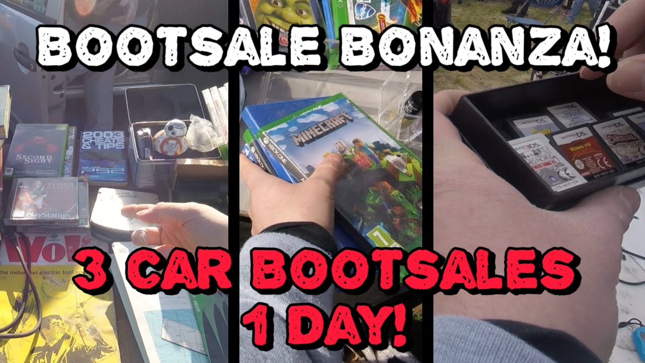 Bootsale Bonanza! - 3x Car Boot Sales In 1 Day! UK EBay Reseller
