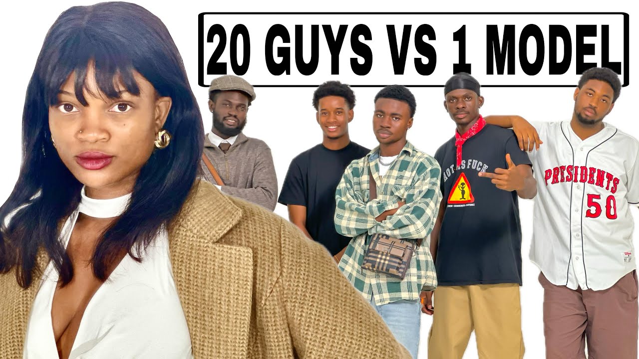 20 GUYS VS 1 MODEL: DEBBY SLAN