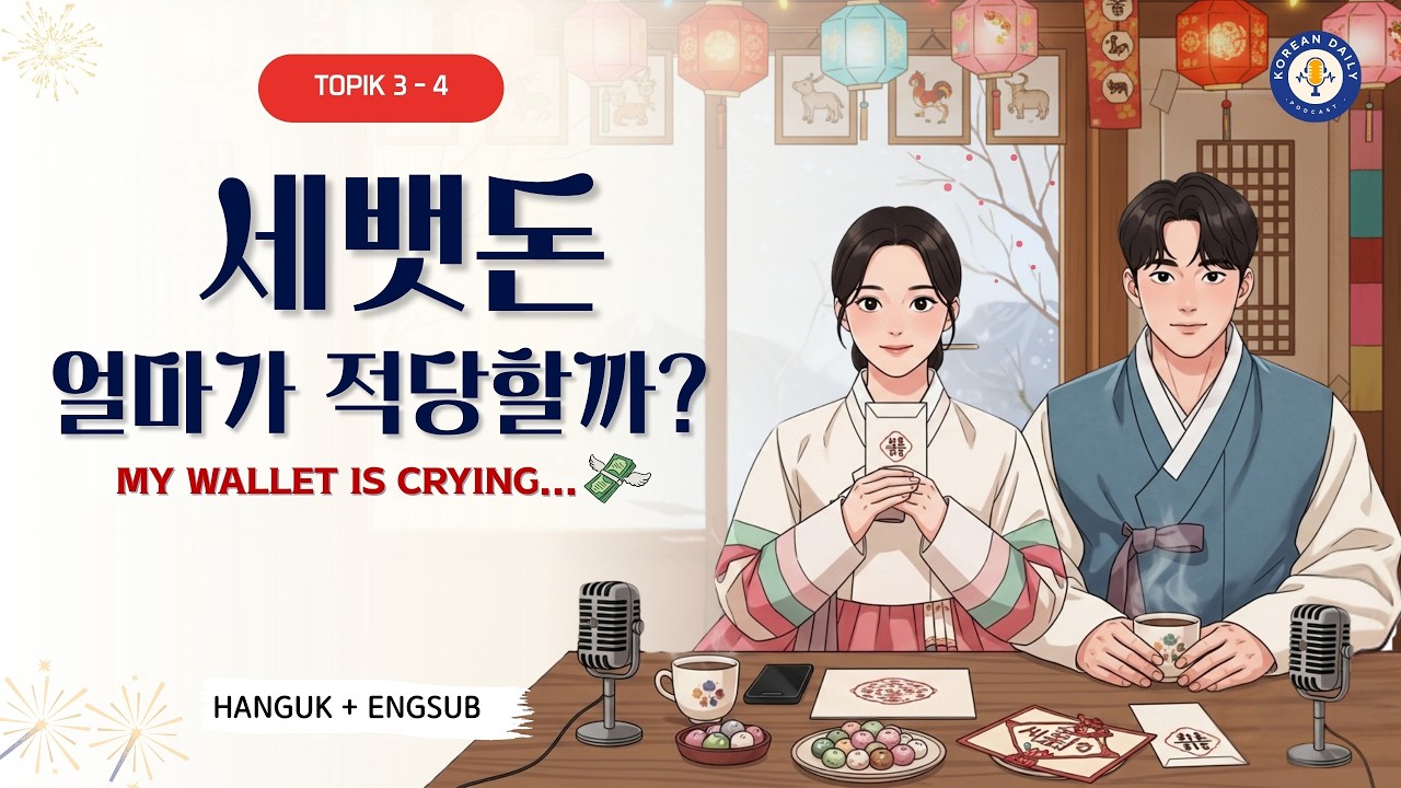 TOPIK 3-4 | How Much Should You Give? The Ultimate Guide to Korean Sebae-don