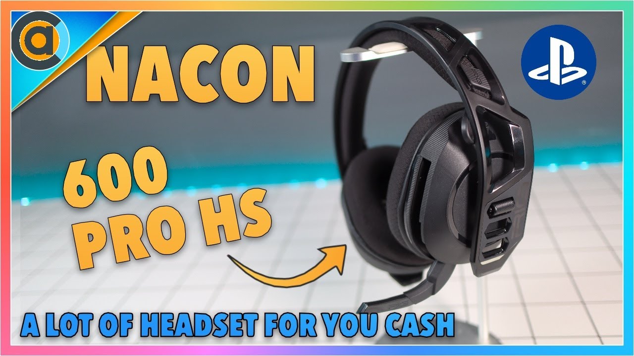 Nacon RIG 600 Pro HS. Gaming headset on a budget