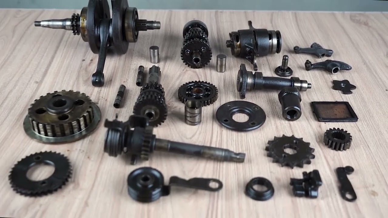 Restoration of 1970s Honda Motorcycle - Full Engine Rebuild -  Live With Creativity