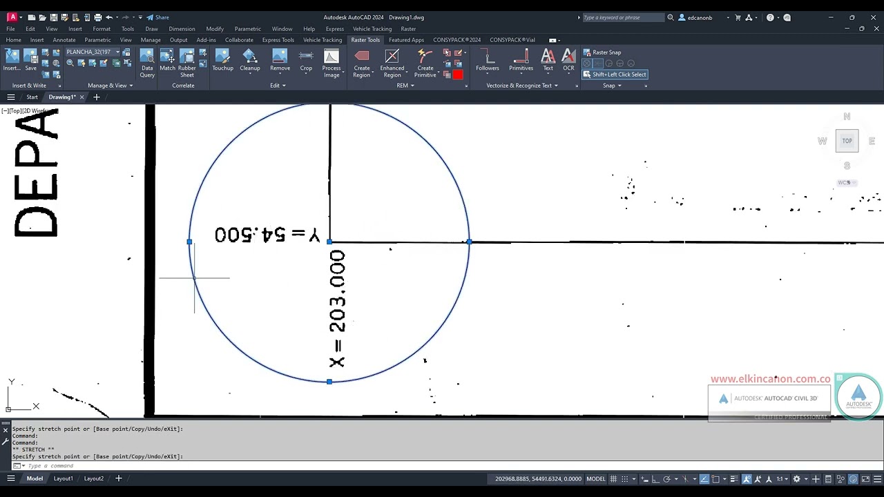 Georreferenciación de Imágenes con Raster Design