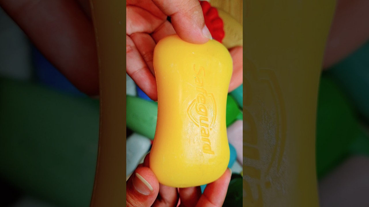 Yellow Soap Asmr Unpacking