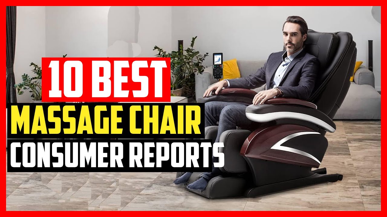 ✅10 лучших массажных кресел по версии Consumer Reports 2025