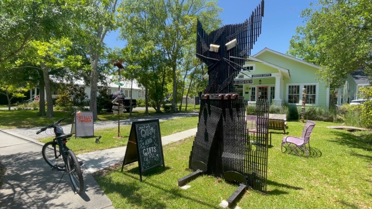 Biking the Tammany Trace and Sightseeing in Mandeville, Louisiana