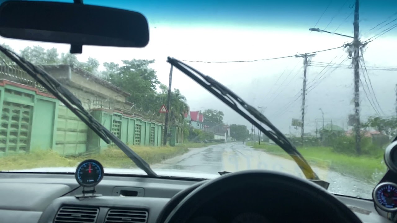 POV Drive Td05 Starlet Glanza V in the rain