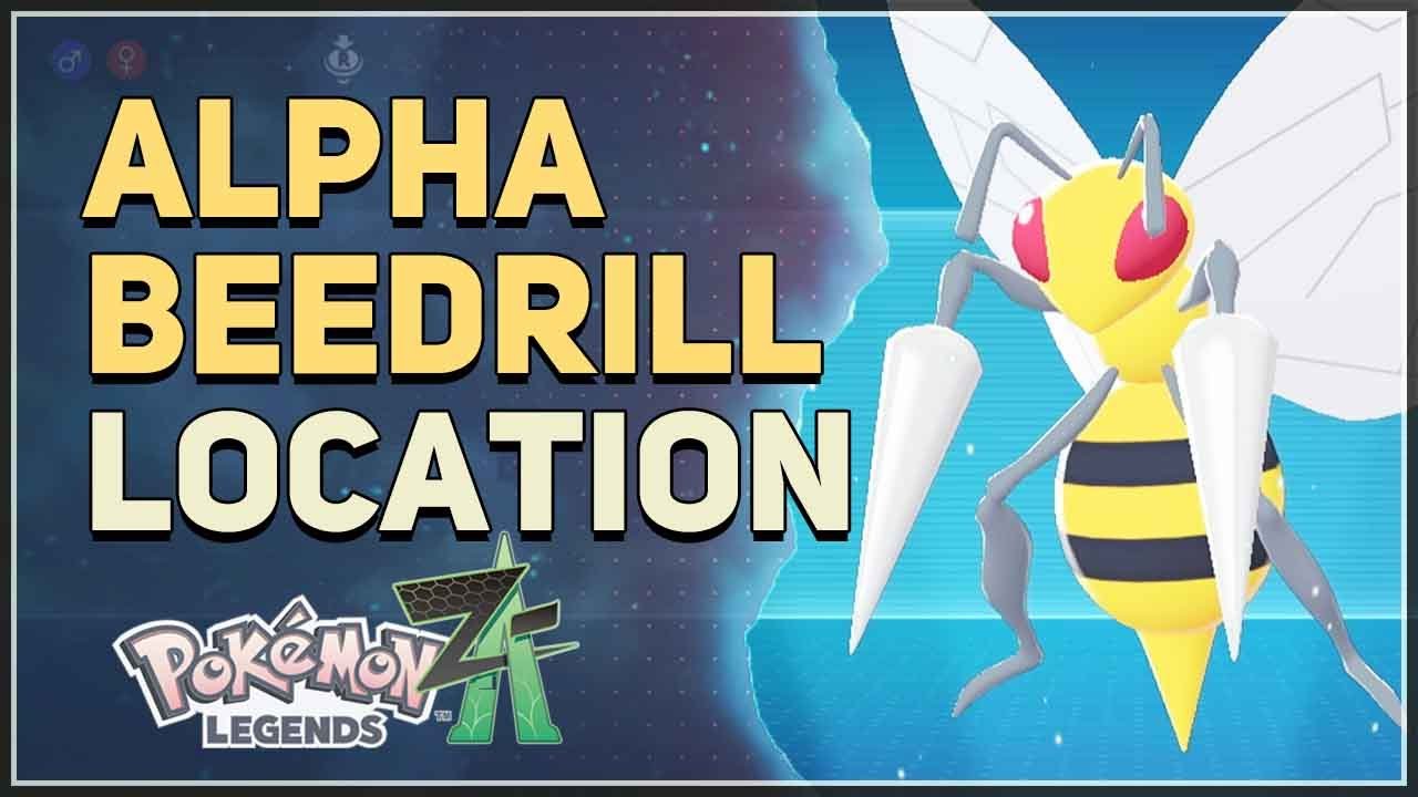 Alpha Beedrill Location Pokemon Legends Z-A