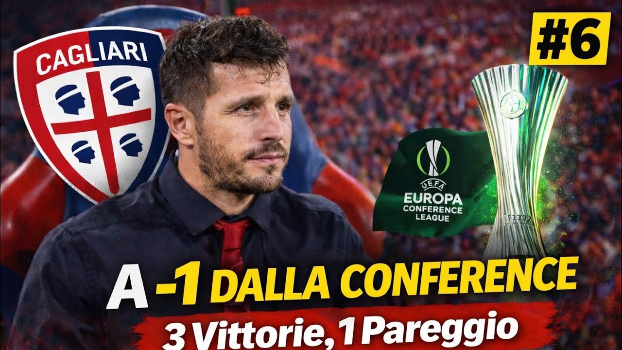 🔥 A -1 DALLA CONFERENCE! | 3 Vittorie e 1 Pareggio | Carriera Cagliari #6