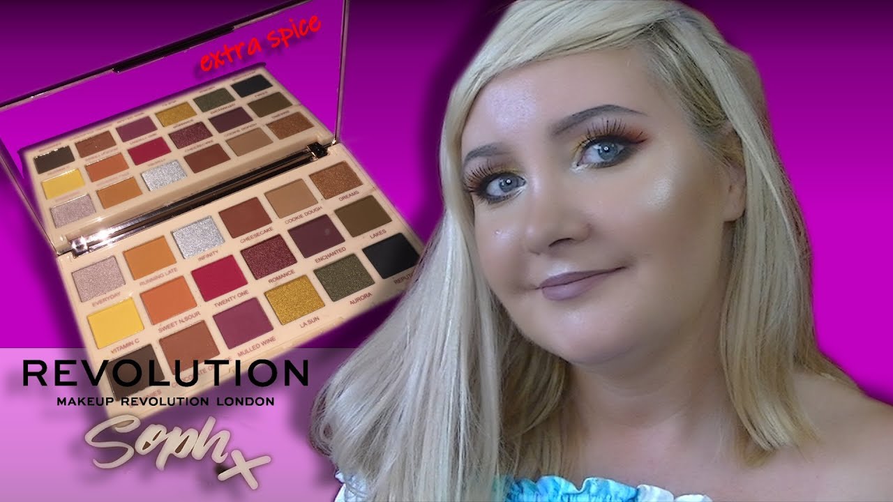 😱😱Soph X Revolution Extra Spice Palette😱😱