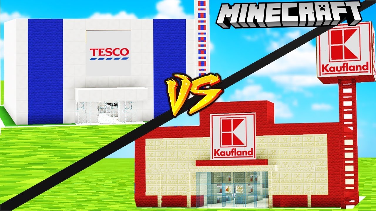 TESCO VS KAUFLAND W MINECRAFT | VITO vs GPLAY
