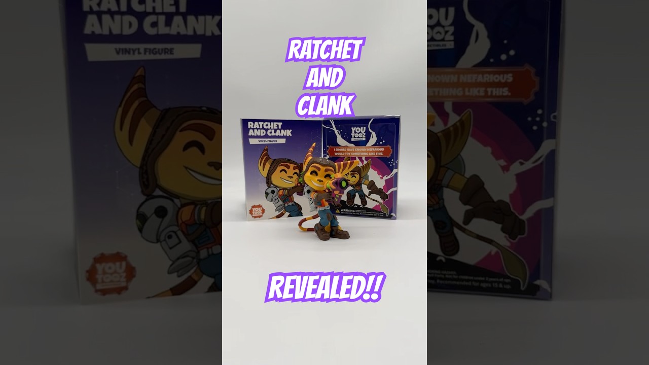 hey look, plumbers crack 🤖 #youtooz #ratchetandclank #ratchetandclankriftapart #playstation
