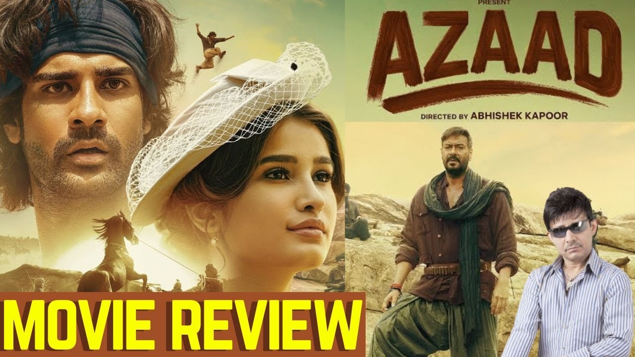 Azaad Movie Review | KRK | #krkreview #krkmoviereview #azaadmovie #ajaydevgan #hindifilm #review