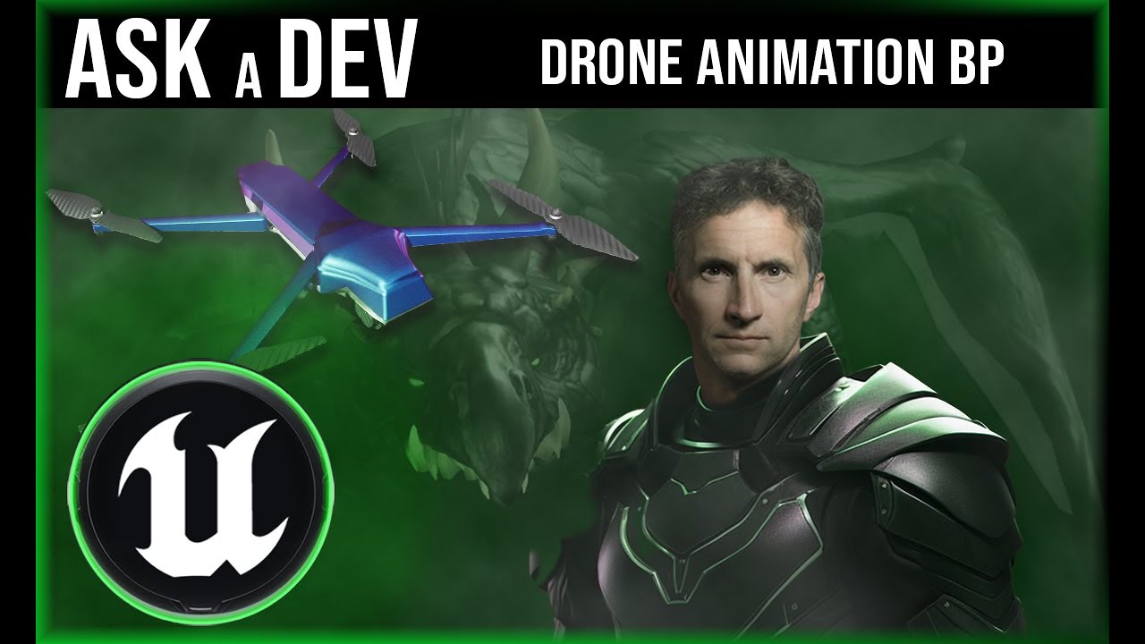 Pets: --     Drone Animation Blueprint Setup      ---|  Unreal Engine Tutorial