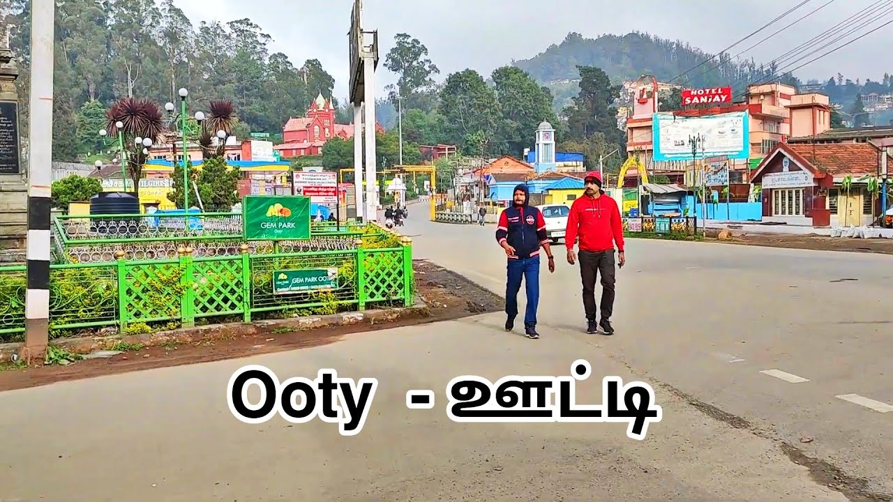 Ooty Road Morning Walk / Tamilnadu India / Ooty Tourists Places
