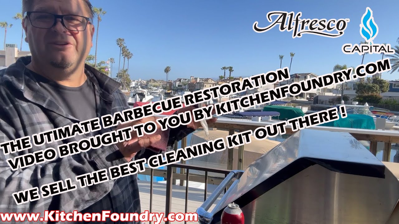 The Ultimate Alfresco and Capital BBQ Cleaning / Restoration video from KitchenFoundry.com