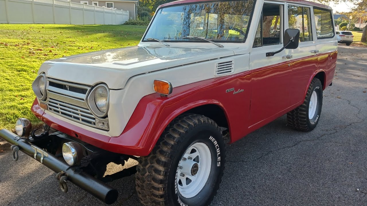 1969 TOYOTA LAND CRUISER FJ55 IRON PIG INLINE 6 CYL. 3 SPEED MANUAL VERY NICE!!!