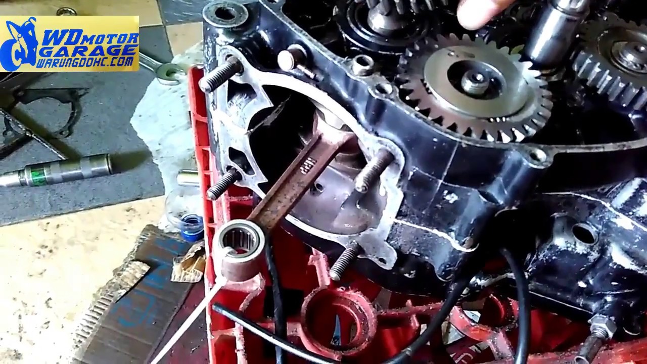 Merakit  Suzuki  RGR 150 / overhaul Restorasi mesin