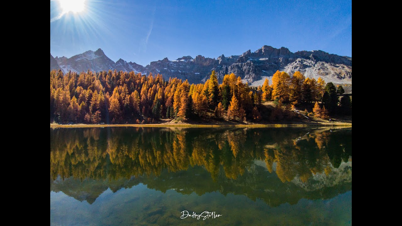 Lac Miroir et Cascade de la Pisse Queyras 4k