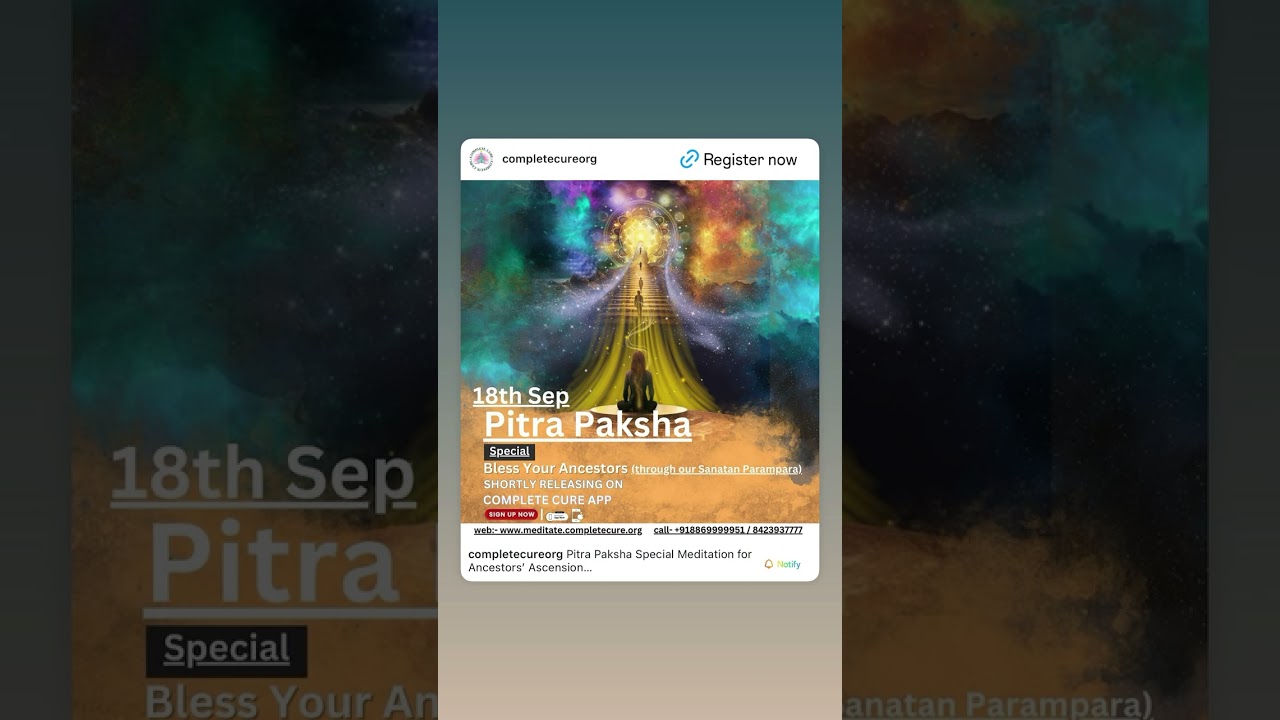 Pitra Paksha Special Bless Your Ancestors by 