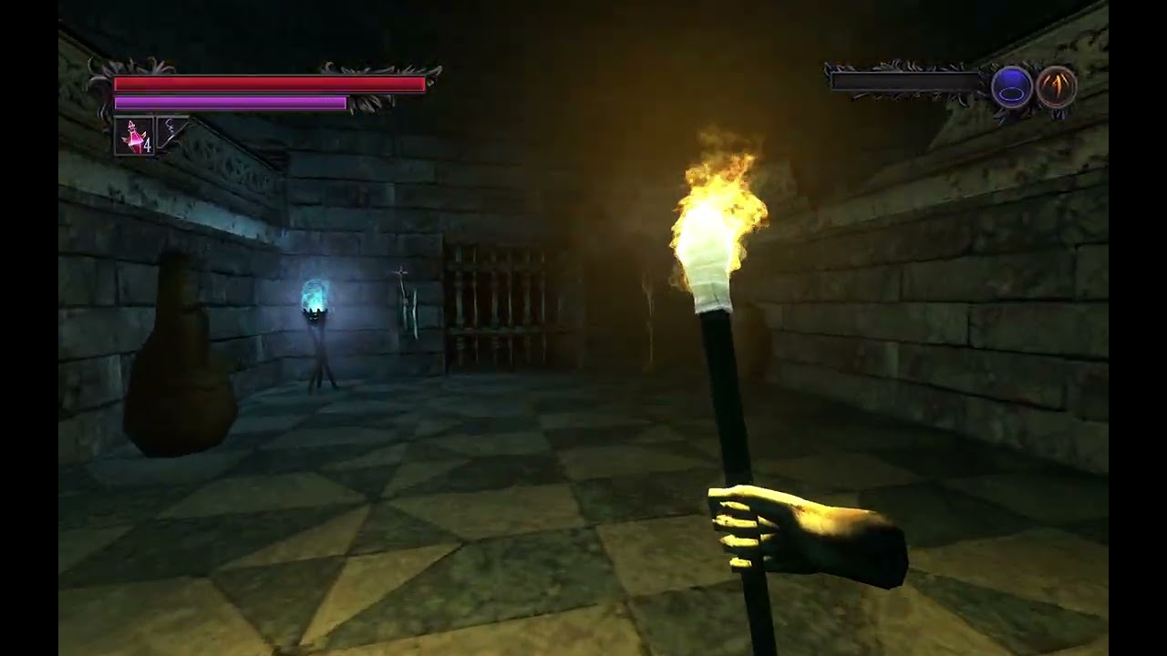 Lunacid - #2 Temple of Silence (1/2) | Cleric | Beta 0.9.7.2