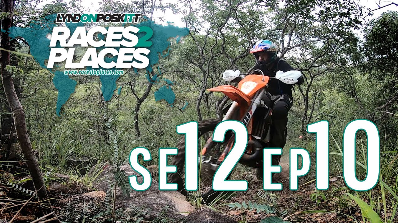 Races to Places SE12 EP10 - Zambia - Adventure Motorcycling Documentary Ft. Lyndon Poskitt