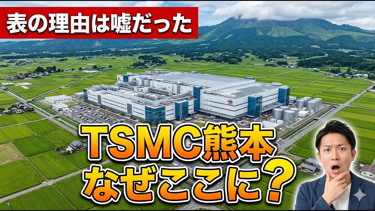 TSMCが熊本を選んだ本当の理由｜日本半導体戦略の裏側