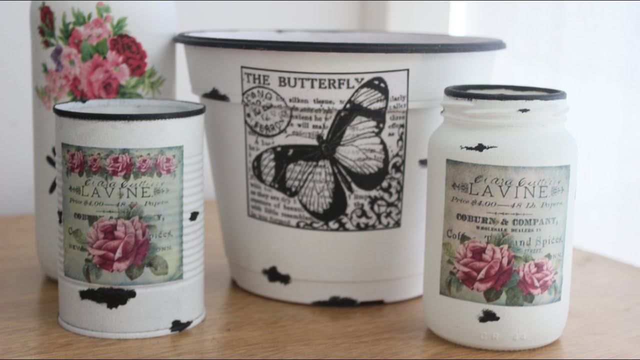 Cómo hacer efecto enlozado - Reciclado - Decoupage - DIY - Manualidades fáciles